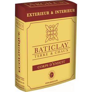 Corps d'enduit Baticlay : chaux et argile ! 